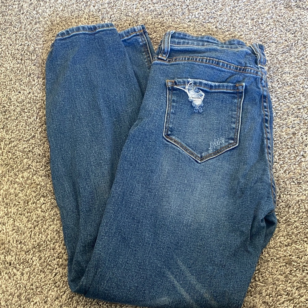 KanCan Distressed Blue Jeans